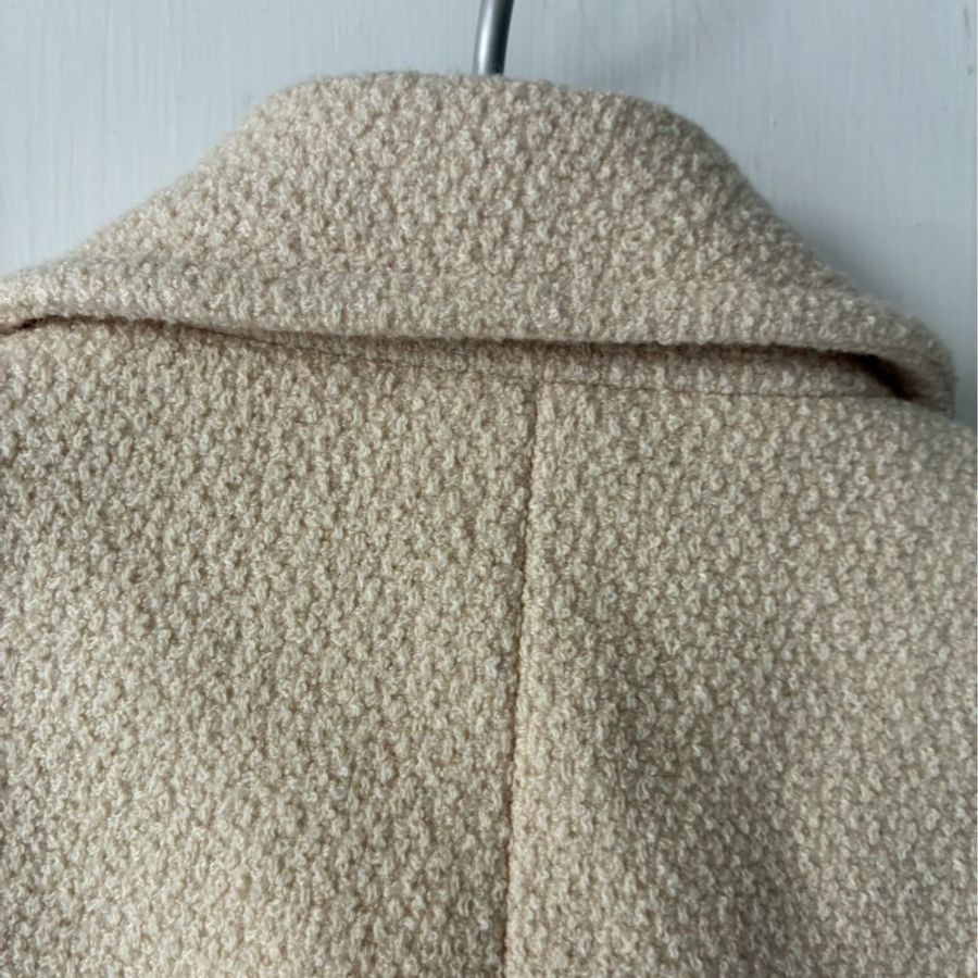 Celine 米白毛呢外套🧥38-18