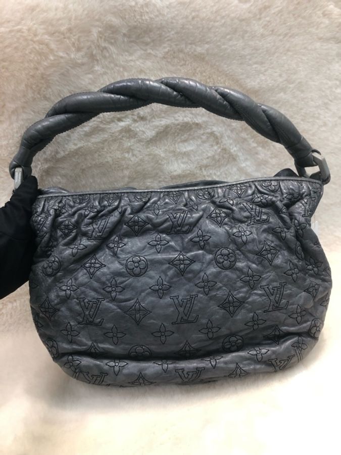 LV 限量版 Olympe Nimbus PM 灰色 皮革 XC674-1
