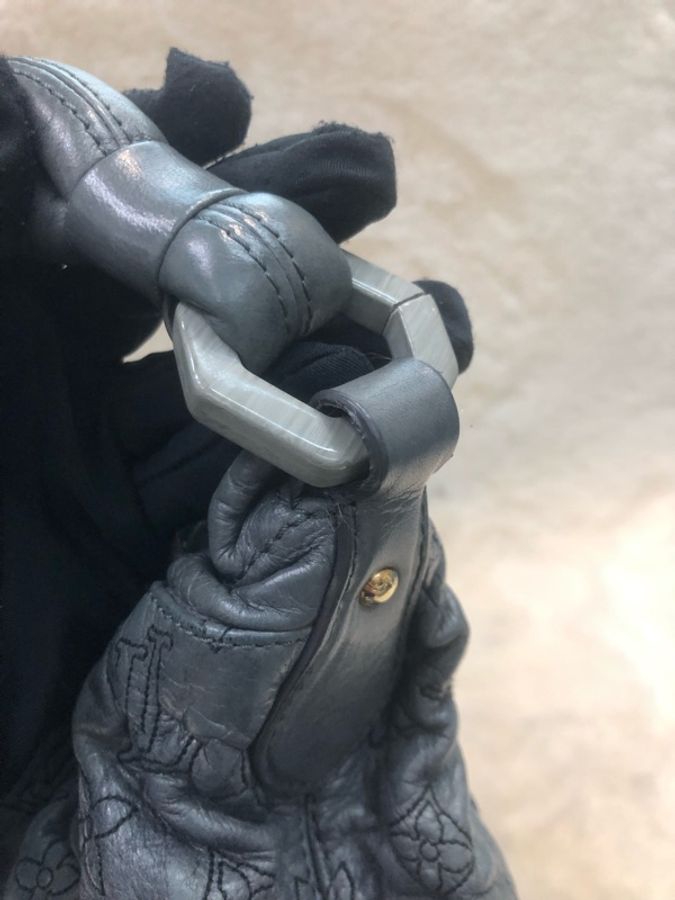 LV 限量版 Olympe Nimbus PM 灰色 皮革 XC674-7