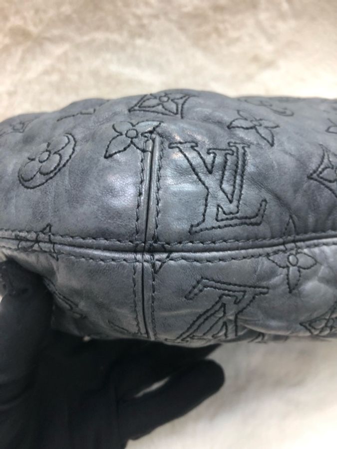 LV 限量版 Olympe Nimbus PM 灰色 皮革 XC674-11