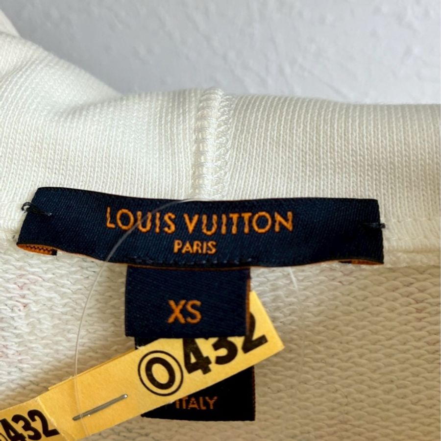 LV白/彩色老花連帽外套🧥xs-3