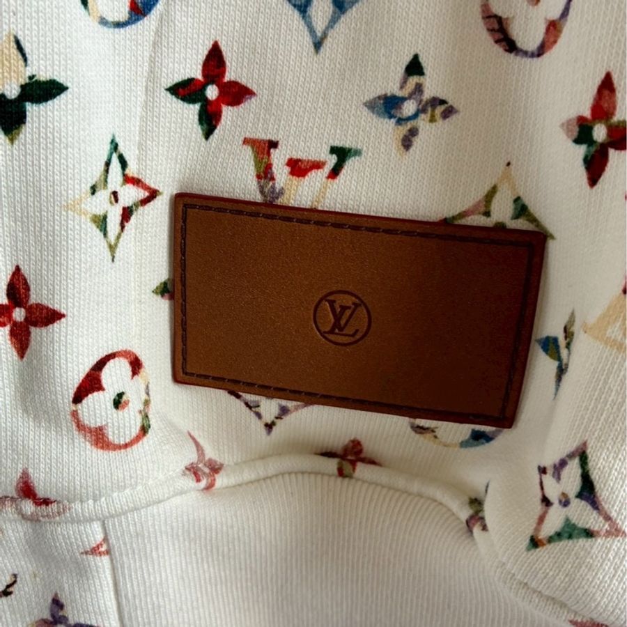 LV白/彩色老花連帽外套🧥xs-7