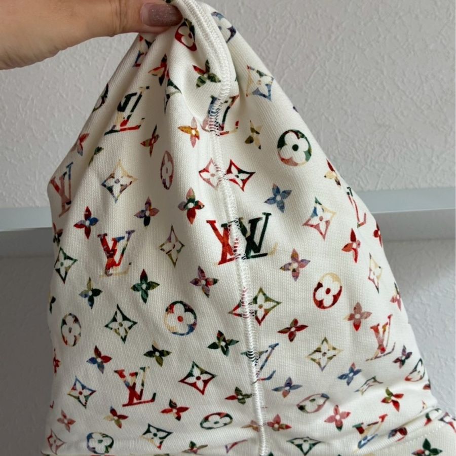LV白/彩色老花連帽外套🧥xs-21