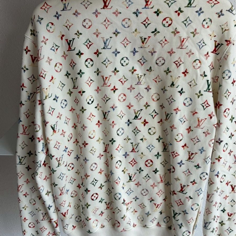 LV白/彩色老花連帽外套🧥xs-22