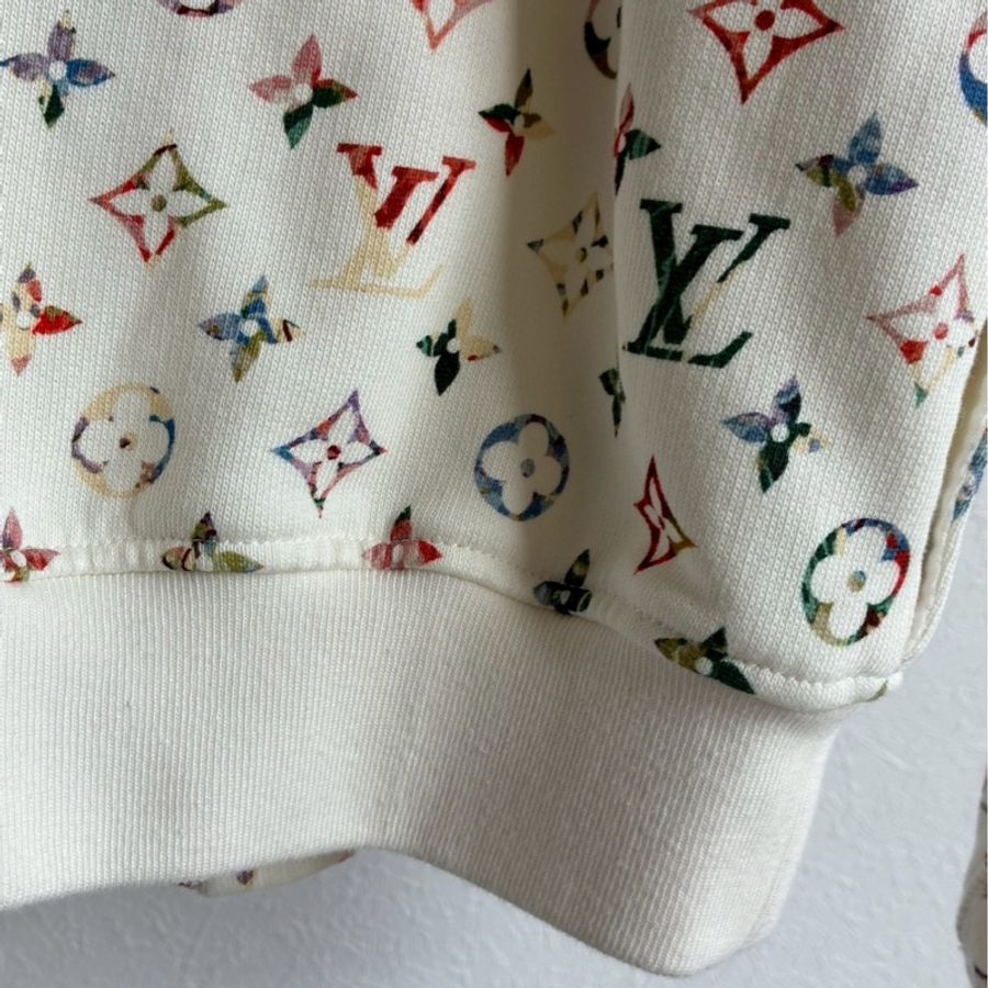 LV白/彩色老花連帽外套🧥xs-27