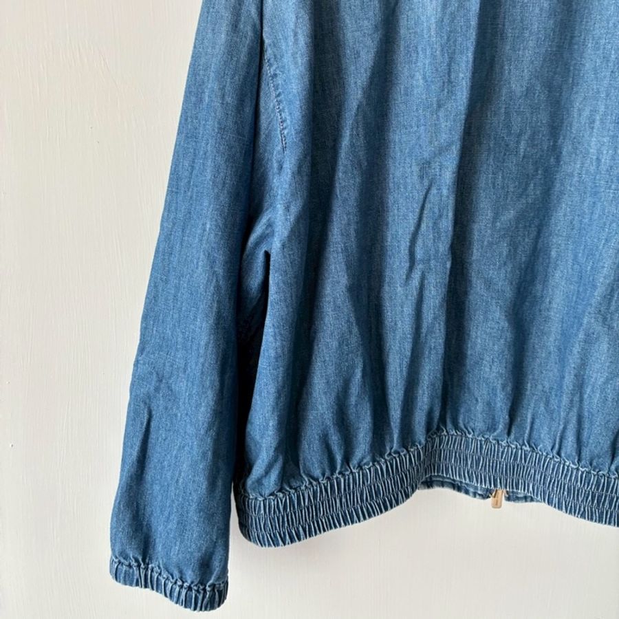miumiu 丹寧深藍小logo外套🧥40-17