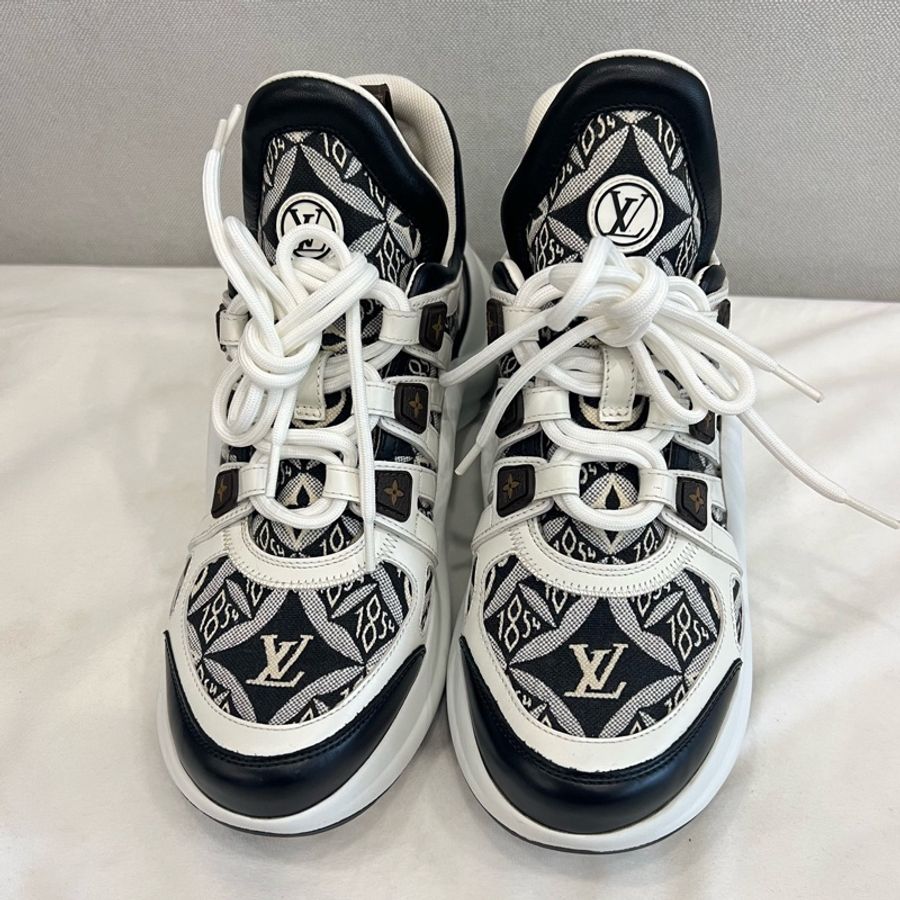 Louis Vuitton 路易威登 LV Archlight  老花滿印拱橋鞋 36.5碼-0