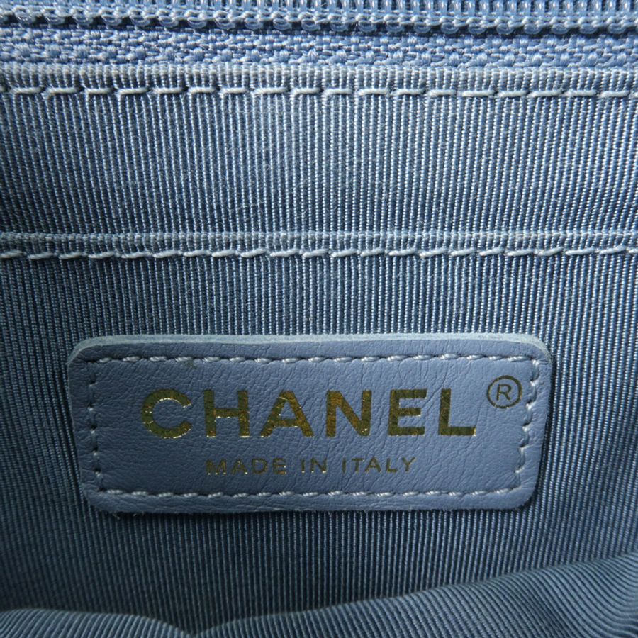 CHANEL 羊皮皮革Urban Spirit Backpack鏈帶背包-5