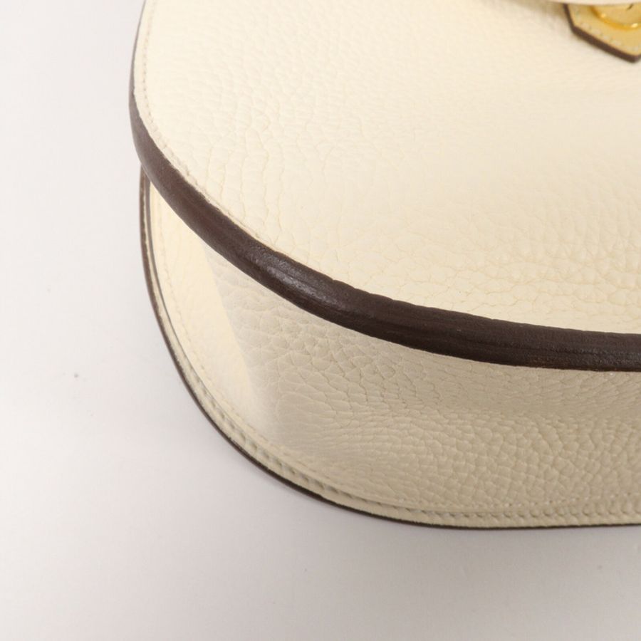 HERMES Clemence皮革Sac Saut 25肩背袋Nata-10