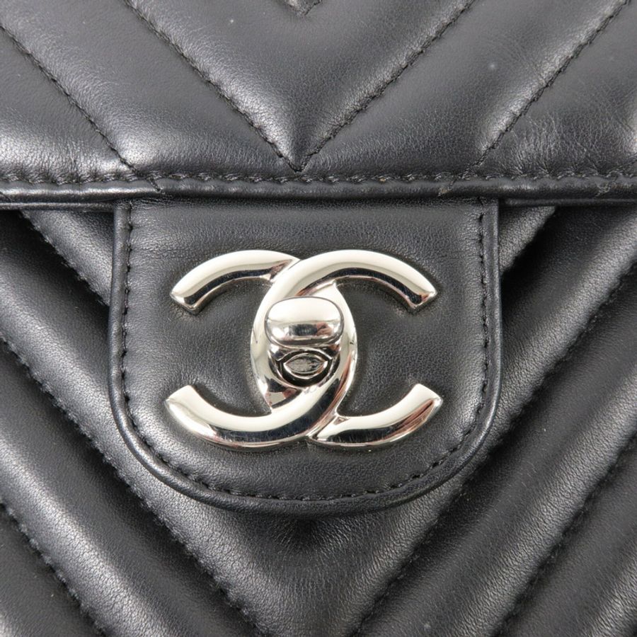 CHANEL 牛皮皮革Urban Spirit Backpack鏈帶背包-5
