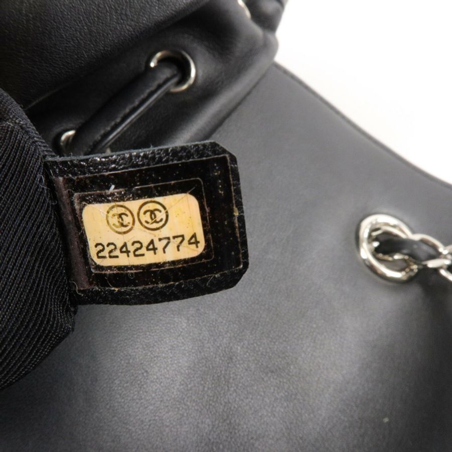 CHANEL 牛皮皮革Urban Spirit Backpack鏈帶背包-6