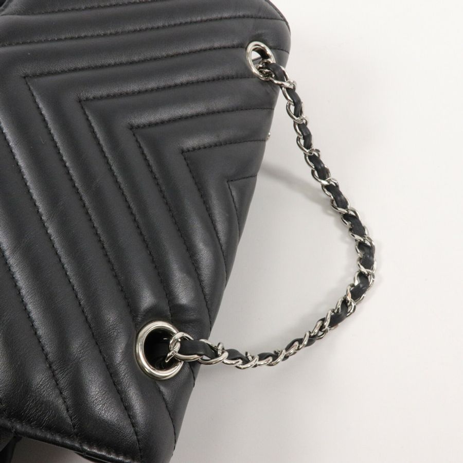 CHANEL 牛皮皮革Urban Spirit Backpack鏈帶背包-8