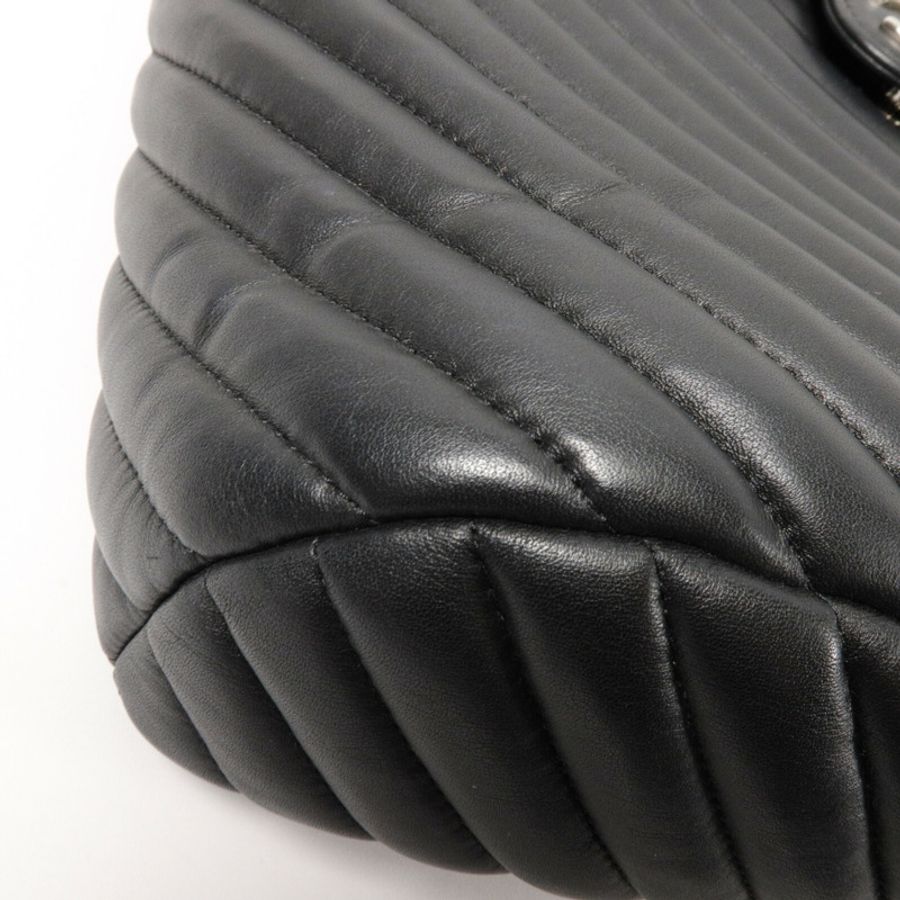CHANEL 牛皮皮革Urban Spirit Backpack鏈帶背包-12