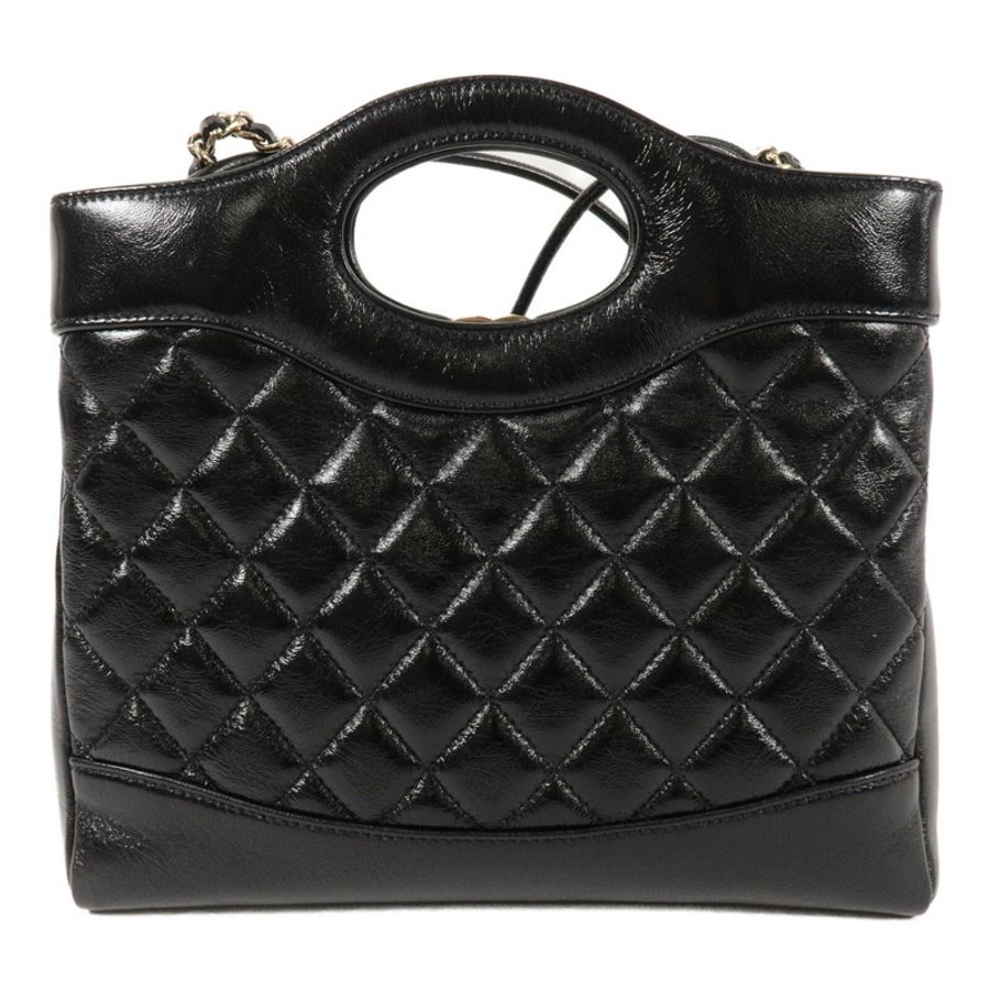 CHANEL 牛皮皮革Chanel 31 Mini鏈帶肩背袋-1