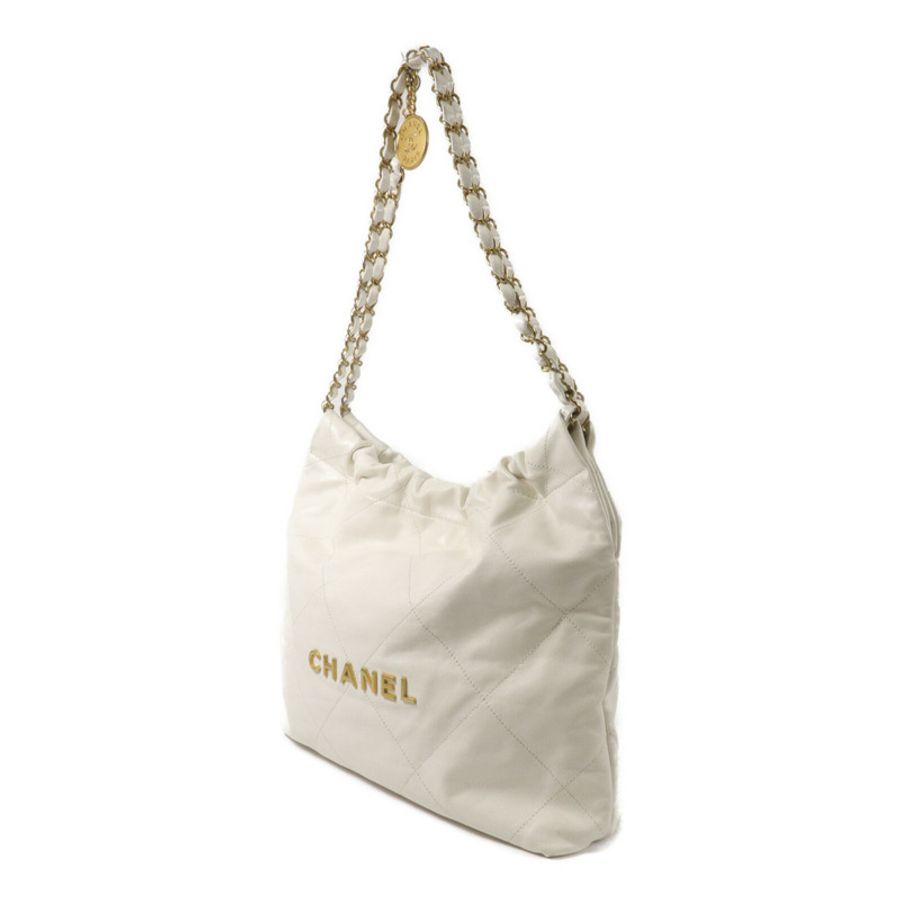 CHANEL 牛皮皮革Chanel 22 Small鏈帶肩背袋-2