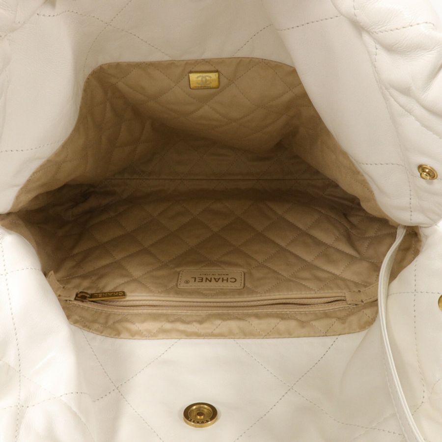 CHANEL 牛皮皮革Chanel 22 Small鏈帶肩背袋-4