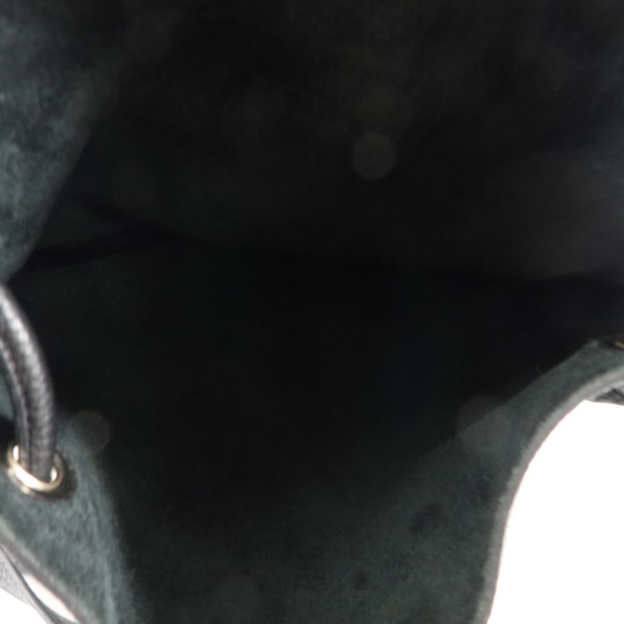 HERMES Clemence皮革Silky City肩背袋Noir-4