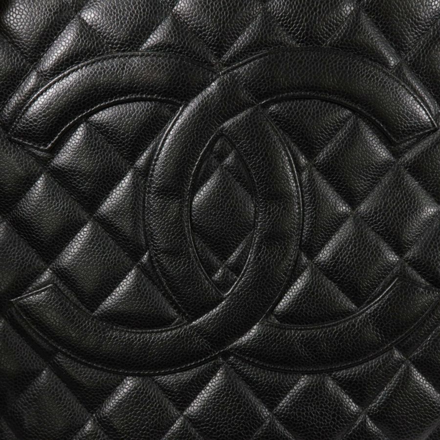 CHANEL 牛皮皮革Medallion Tote手挽袋-6