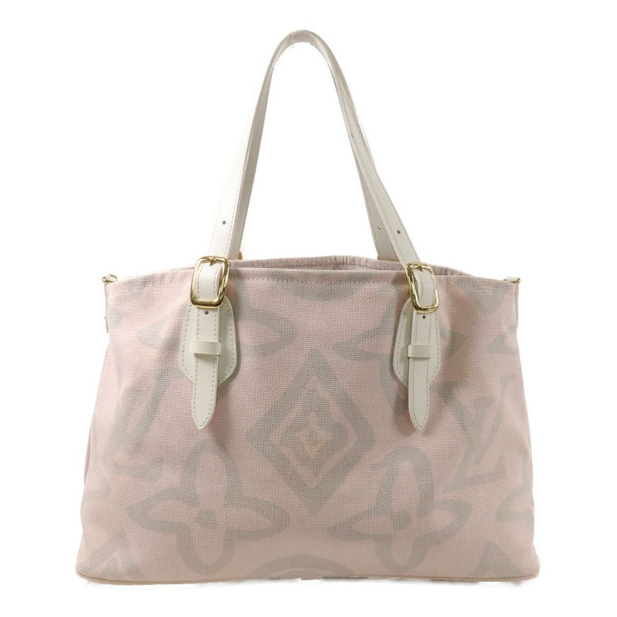 LOUIS VUITTON 帆布Tahitienne Cabas PM手挽袋-1