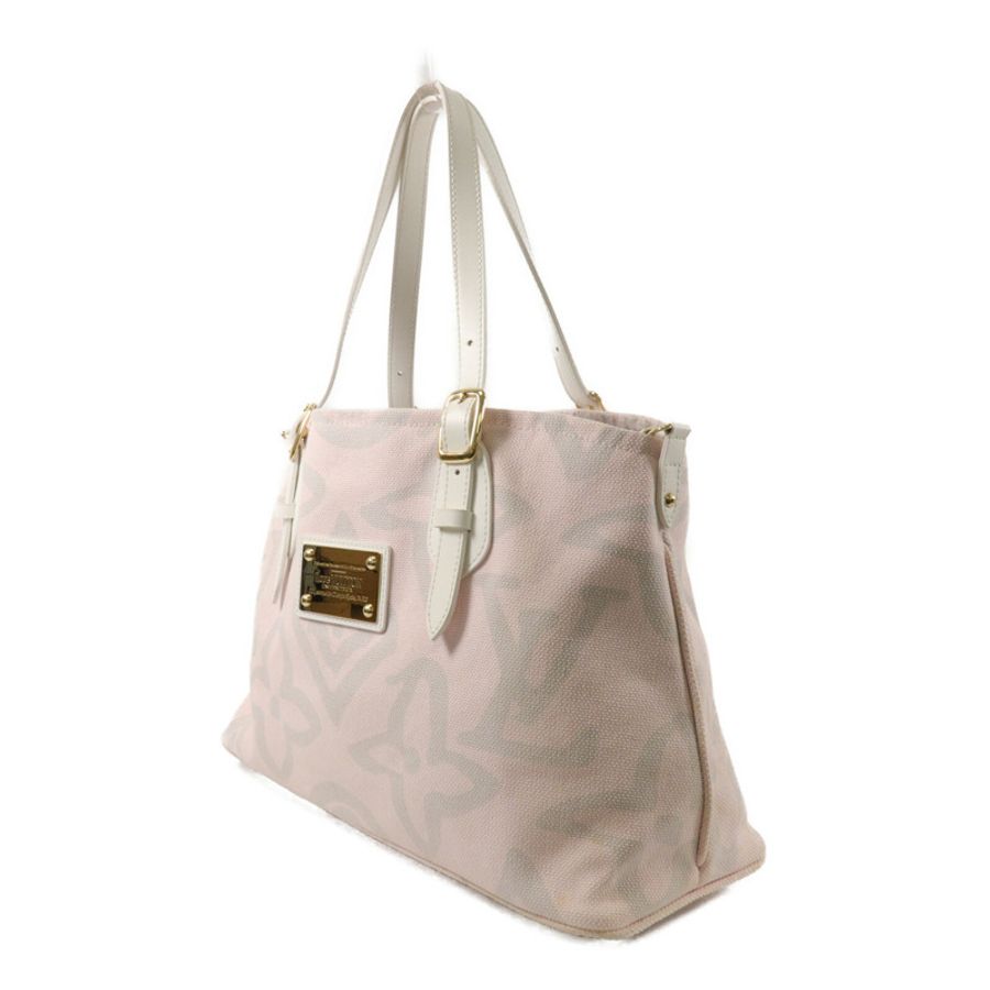 LOUIS VUITTON 帆布Tahitienne Cabas PM手挽袋-2