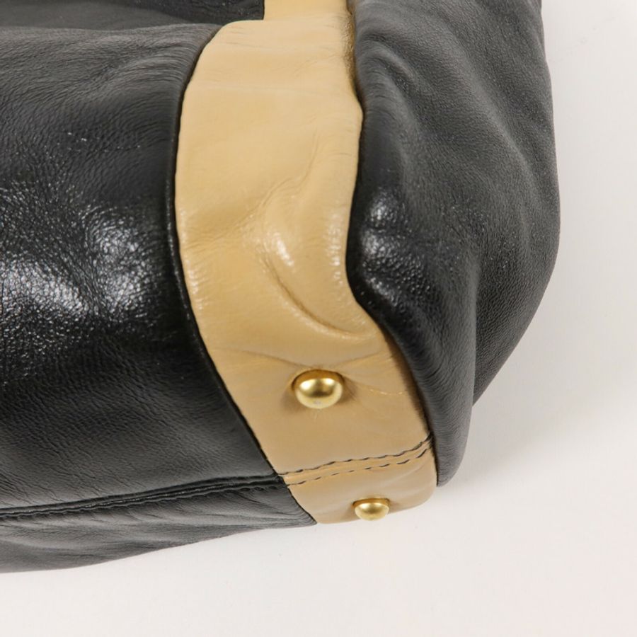 CHANEL 羊皮皮革Vintage Shoulder Bag鏈帶手挽袋-9