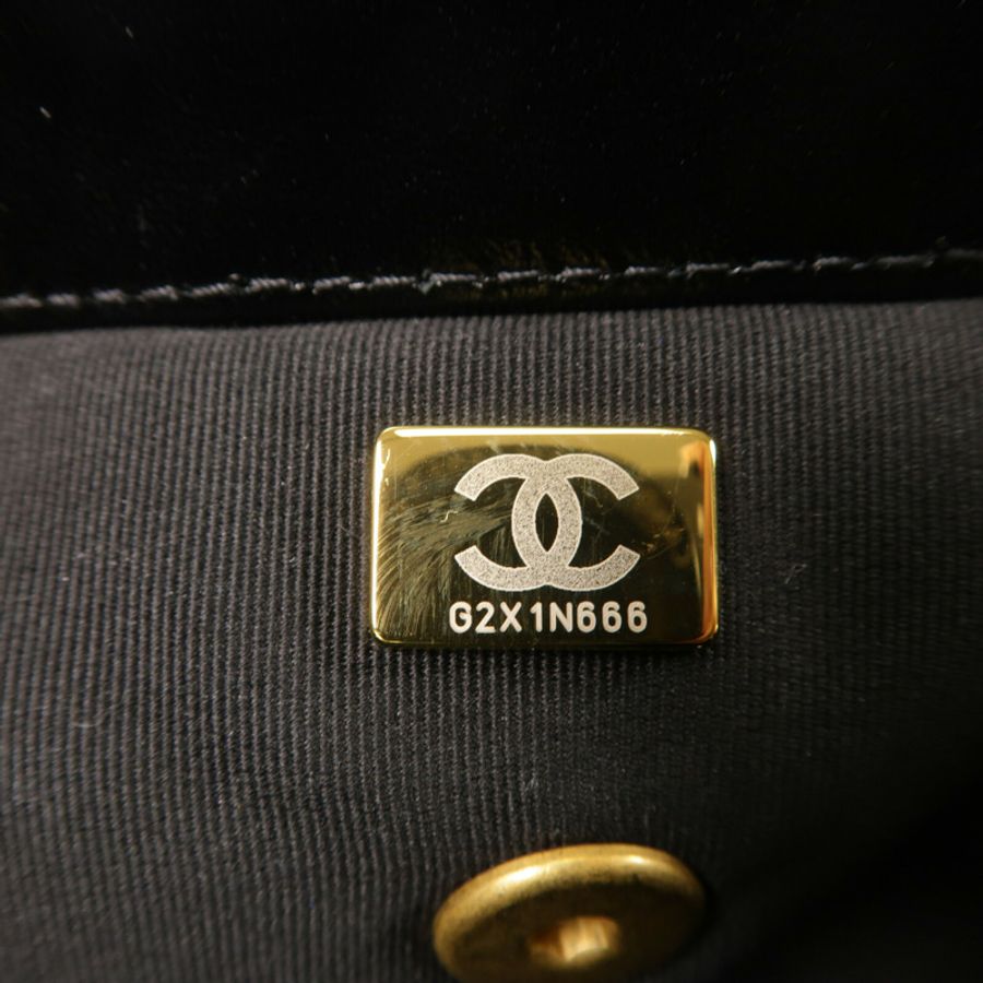CHANEL 羊皮皮革Doctor Bag鏈帶手挽肩背兩用袋-6