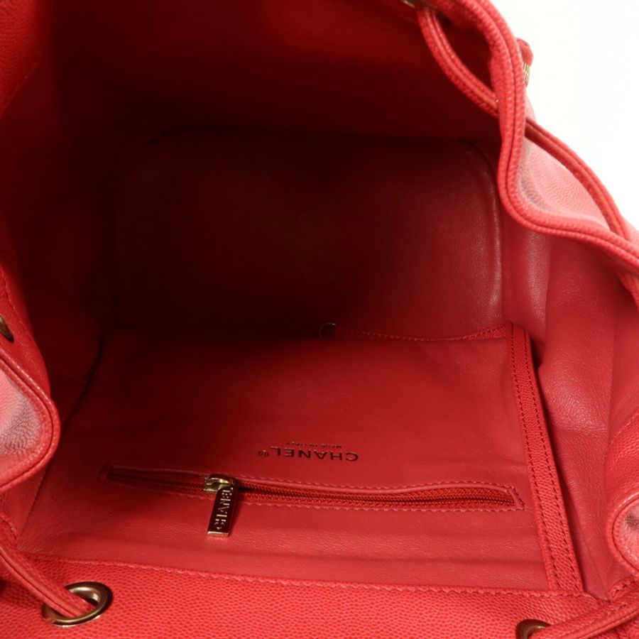 CHANEL 牛皮皮革Affinity Backpack背包-4