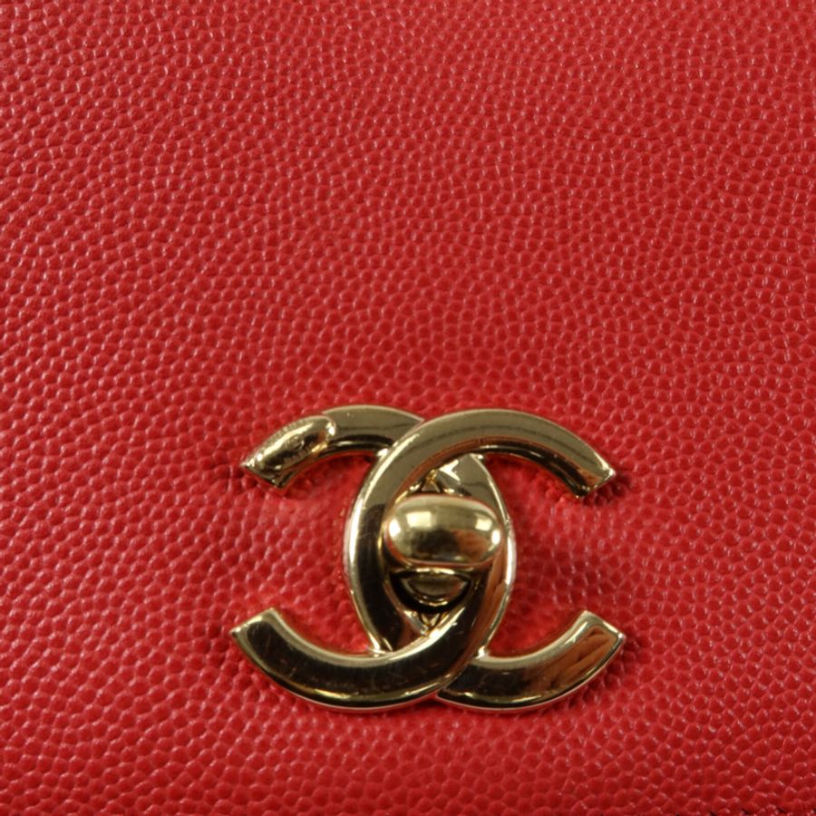 CHANEL 牛皮皮革Affinity Backpack背包-7