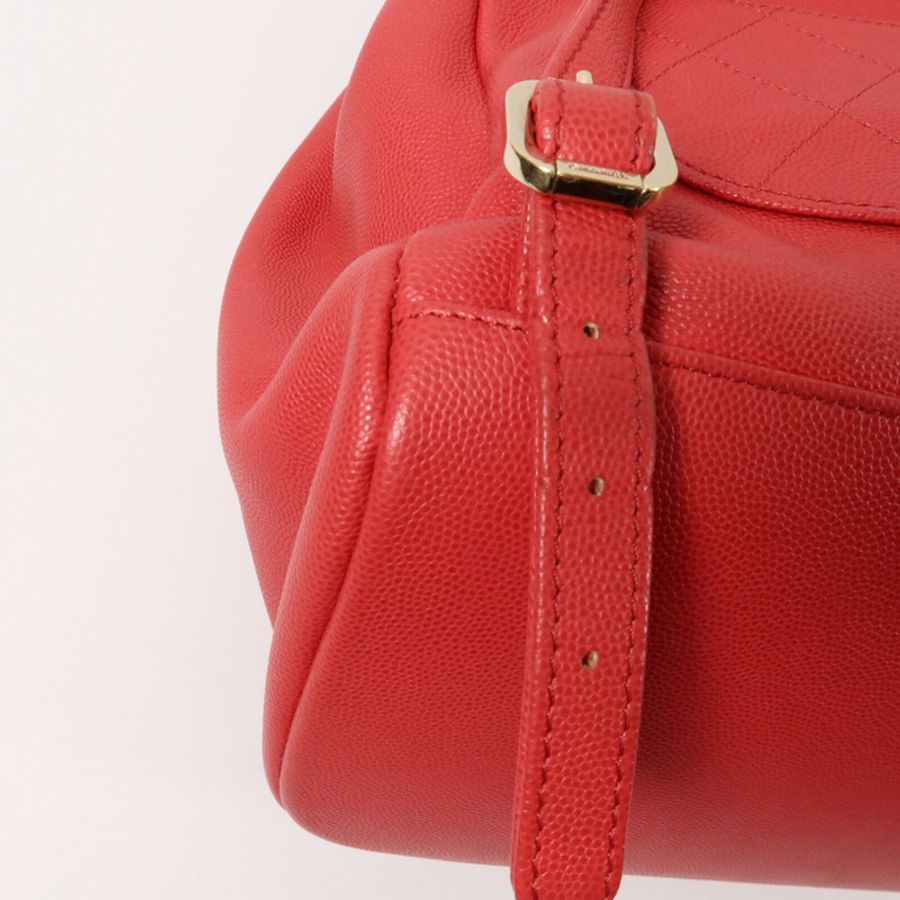 CHANEL 牛皮皮革Affinity Backpack背包-11