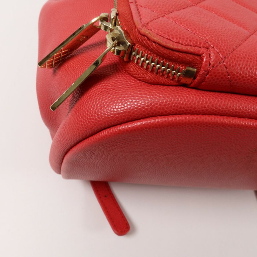 CHANEL 牛皮皮革Affinity Backpack背包-13