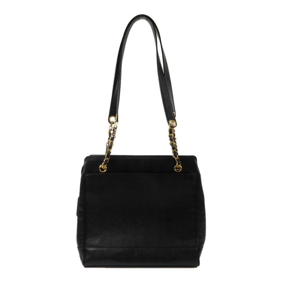 CHANEL 牛皮皮革Vintage Totebag手挽袋-1