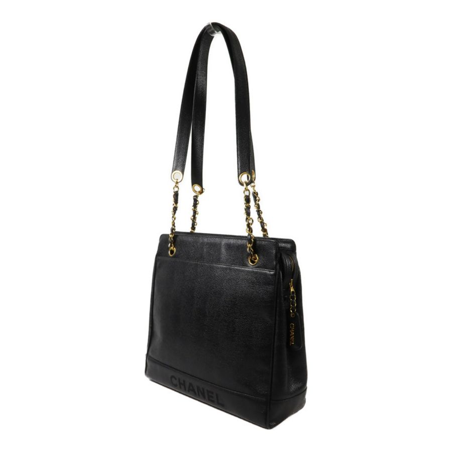 CHANEL 牛皮皮革Vintage Totebag手挽袋-2