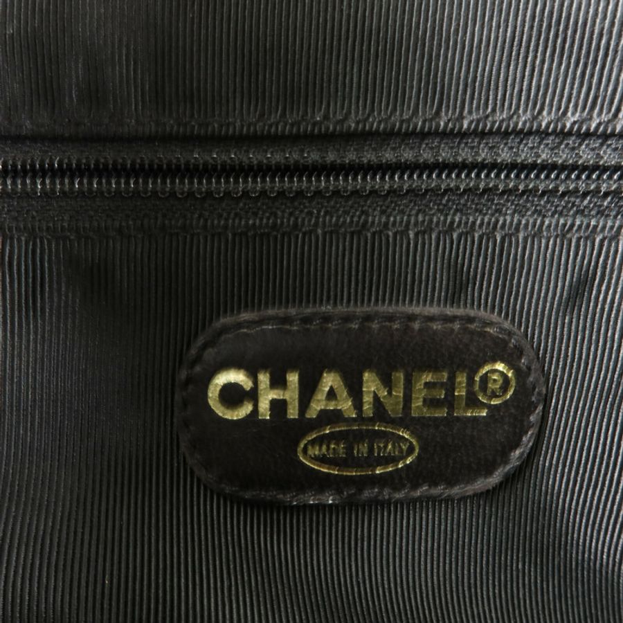 CHANEL 牛皮皮革Vintage Totebag手挽袋-5
