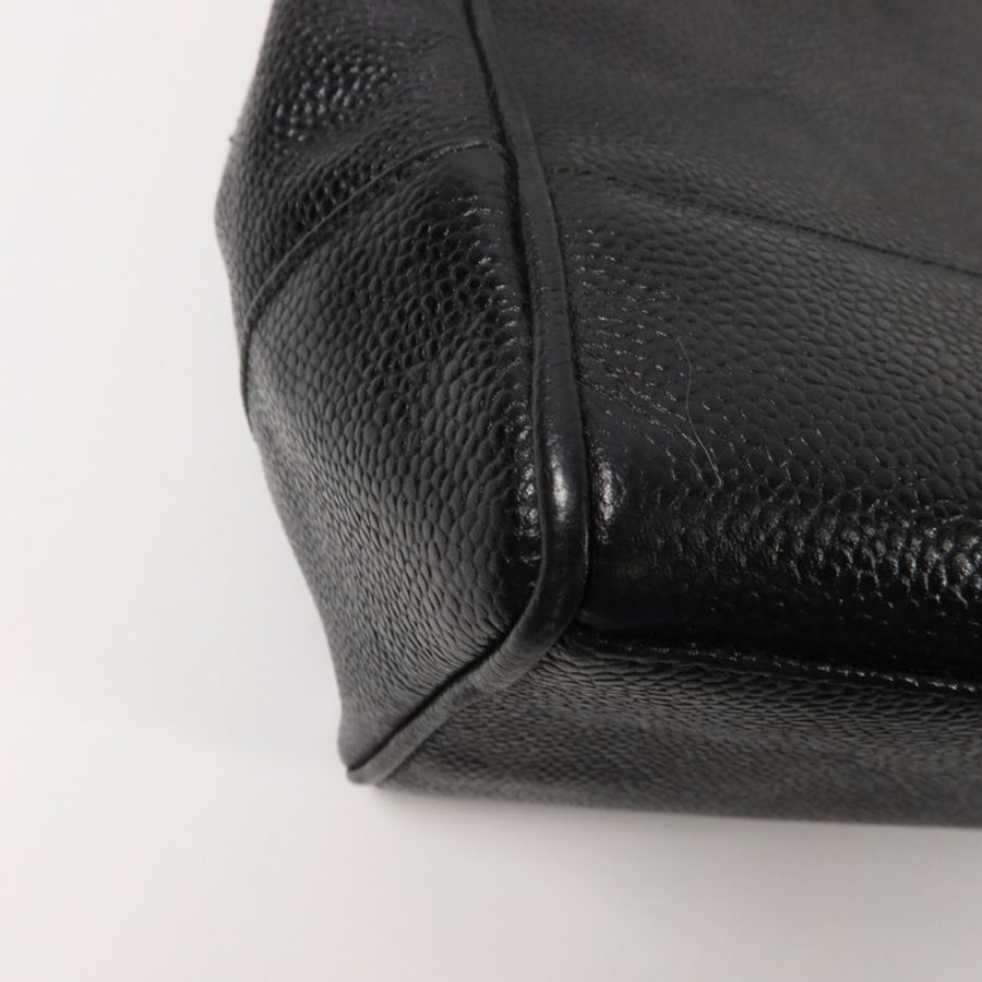 CHANEL 牛皮皮革Vintage Totebag手挽袋-13