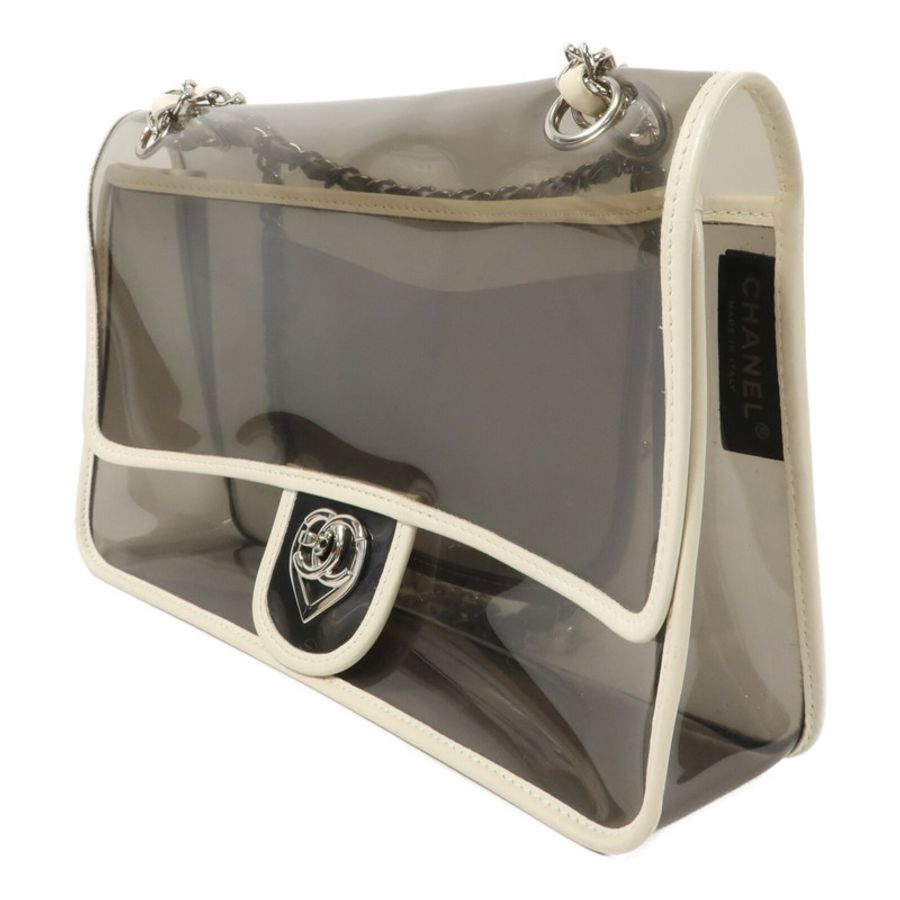 CHANEL PVC Chain Shoulder Bag鏈帶肩背袋-2