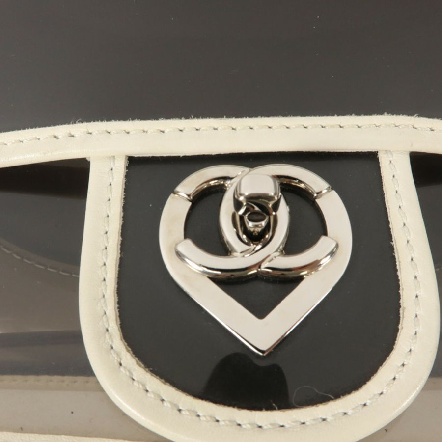 CHANEL PVC Chain Shoulder Bag鏈帶肩背袋-5