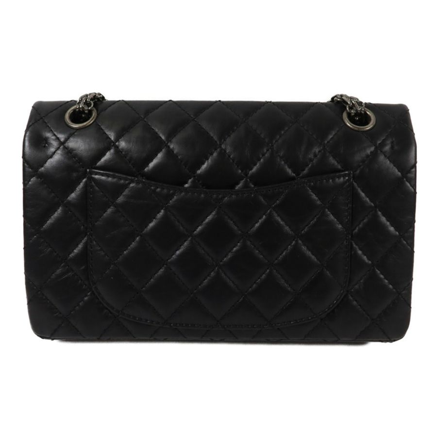 CHANEL 牛皮皮革2.55 Small鏈帶手挽肩背兩用袋-1