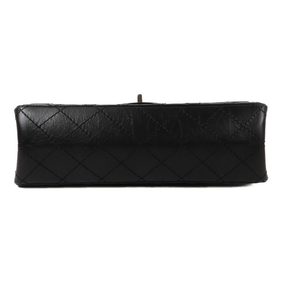 CHANEL 牛皮皮革2.55 Small鏈帶手挽肩背兩用袋-3