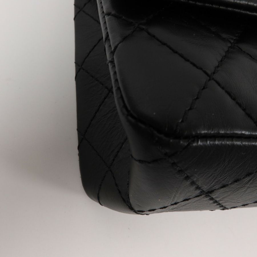 CHANEL 牛皮皮革2.55 Small鏈帶手挽肩背兩用袋-10
