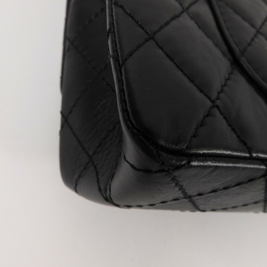 CHANEL 牛皮皮革2.55 Small鏈帶手挽肩背兩用袋-12