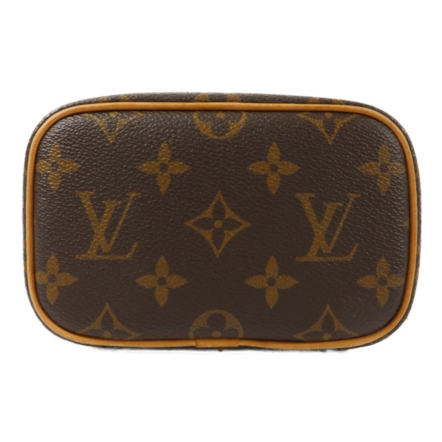 LOUIS VUITTON Monogram Nice Nano化妝袋-3