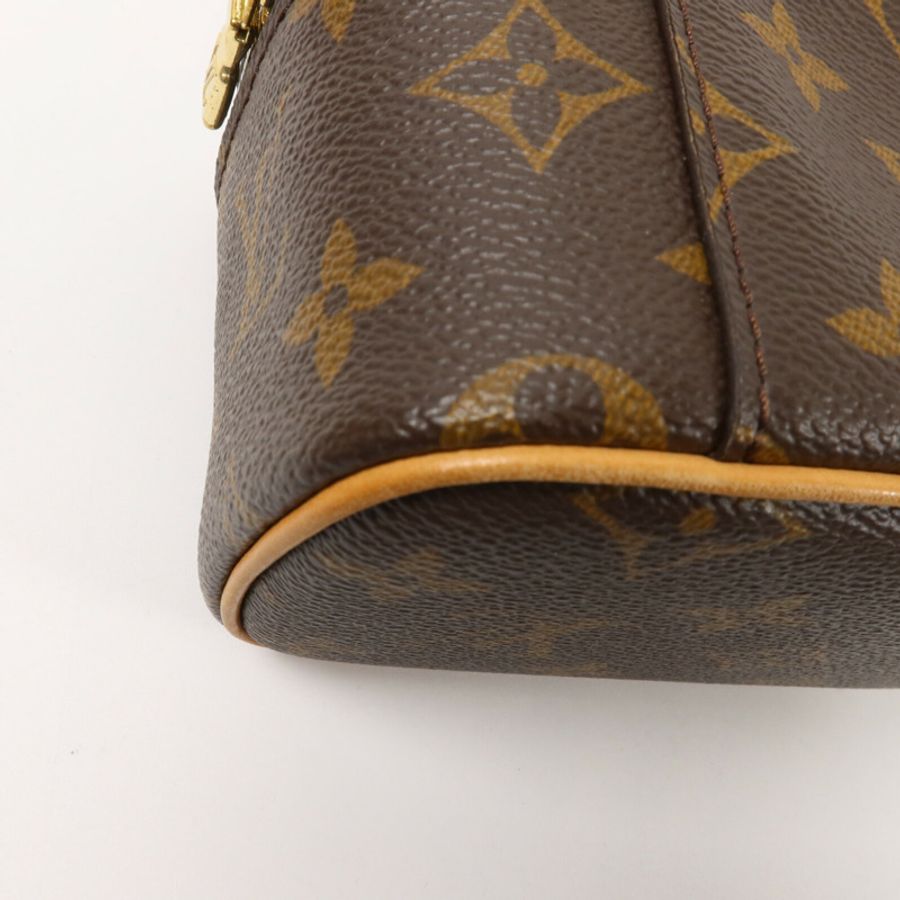LOUIS VUITTON Monogram Nice Nano化妝袋-10