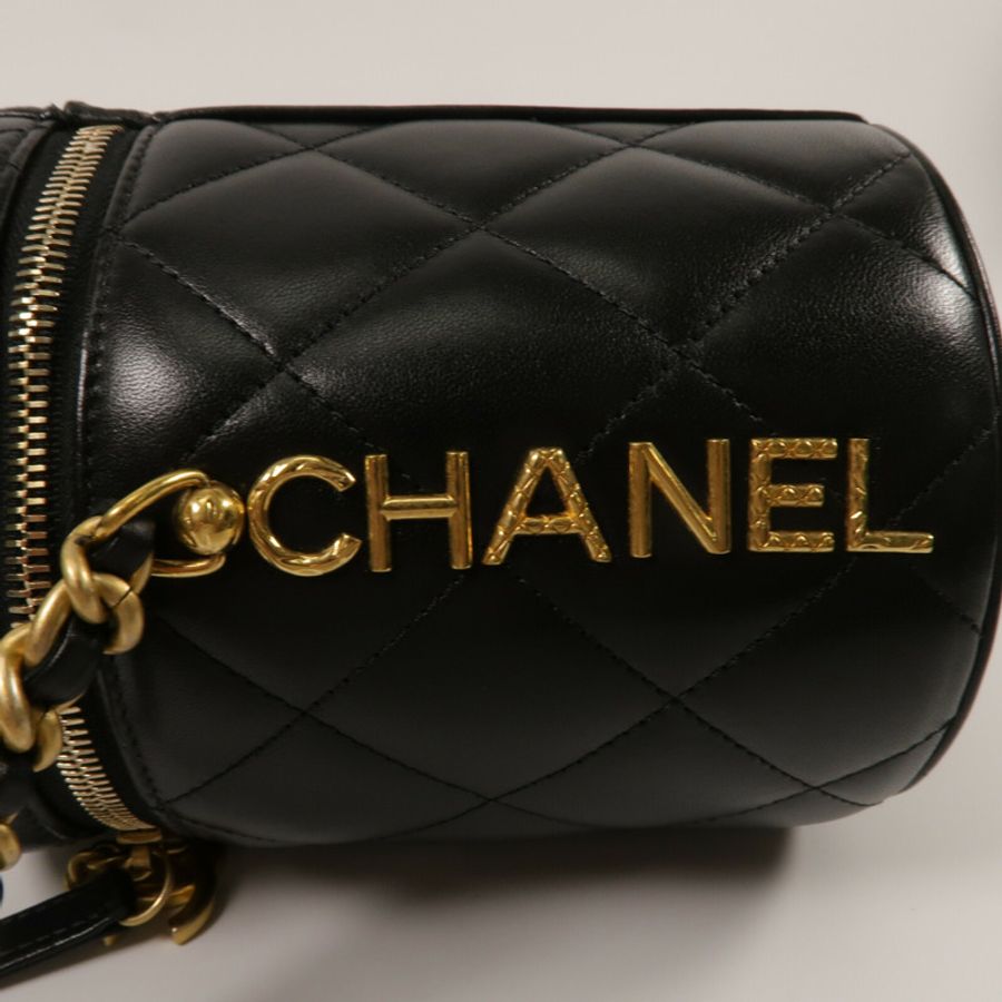 CHANEL 羊皮皮革Shoulder Bag鏈帶肩背袋-7