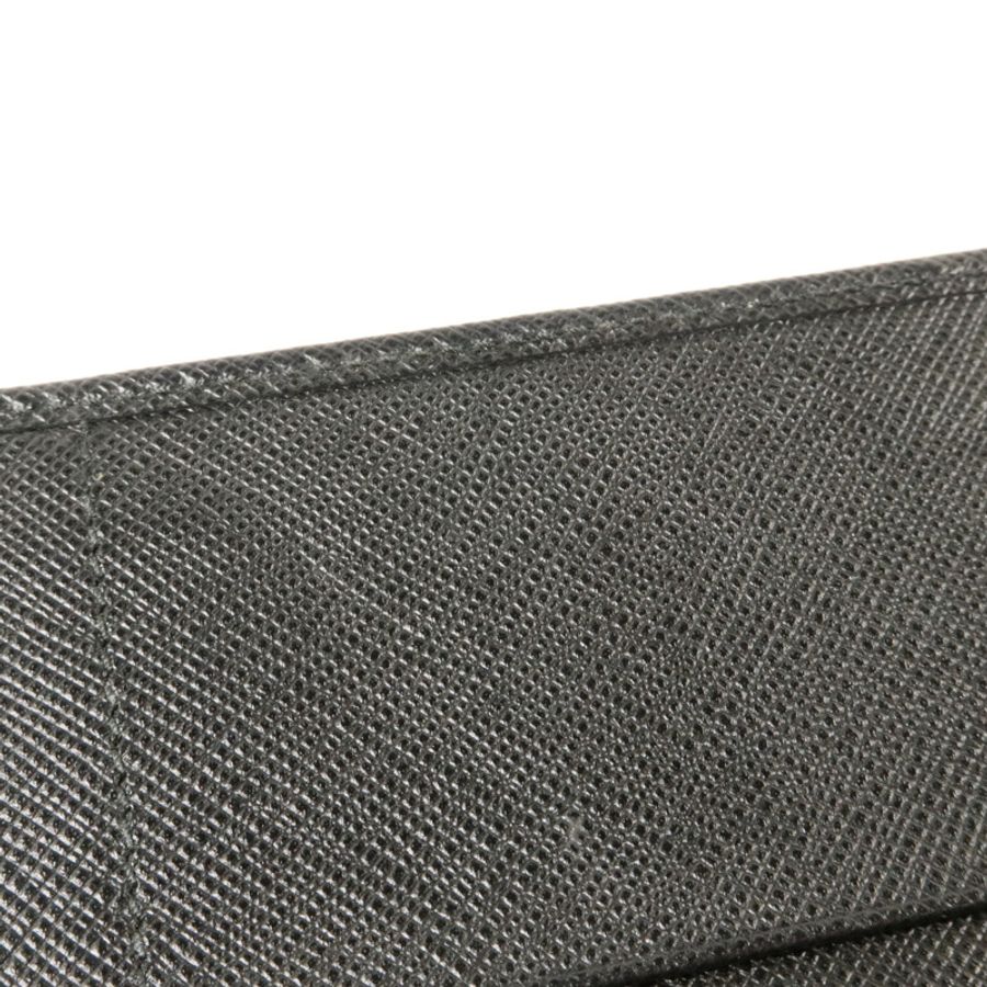 PRADA Saffiano皮革Long Wallet with Card Case長錢包連卡片套-10