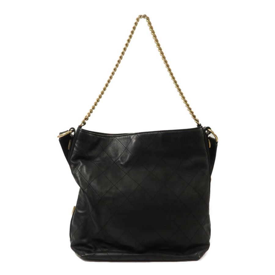CHANEL 牛皮皮革Hobo Bag手挽肩背兩用袋-2