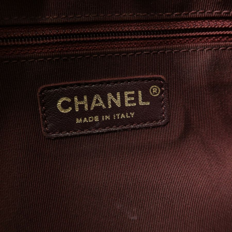 CHANEL 牛皮皮革Hobo Bag手挽肩背兩用袋-5