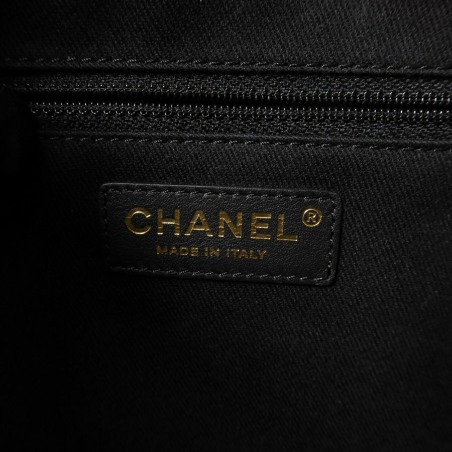 CHANEL 牛皮皮革Coco Curve Bag鏈帶手挽肩背兩用袋-5
