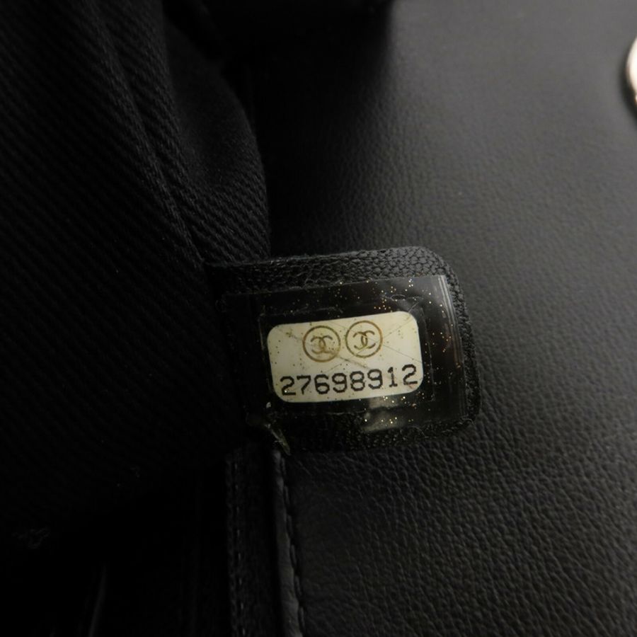 CHANEL 牛皮皮革Shoulder Bag鏈帶手挽肩背兩用袋-9