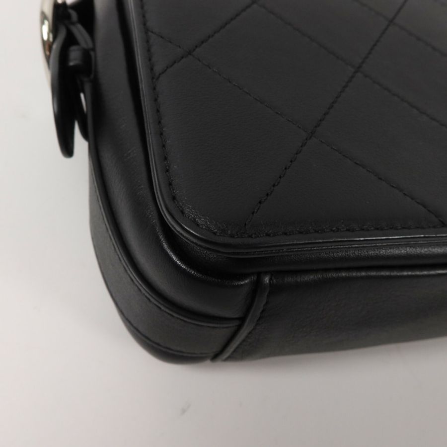 CHANEL 牛皮皮革Shoulder Bag鏈帶手挽肩背兩用袋-12