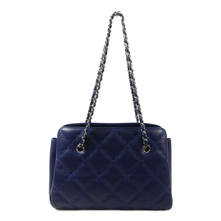 CHANEL 牛皮皮革Shoulder Bag鏈帶肩背袋-1